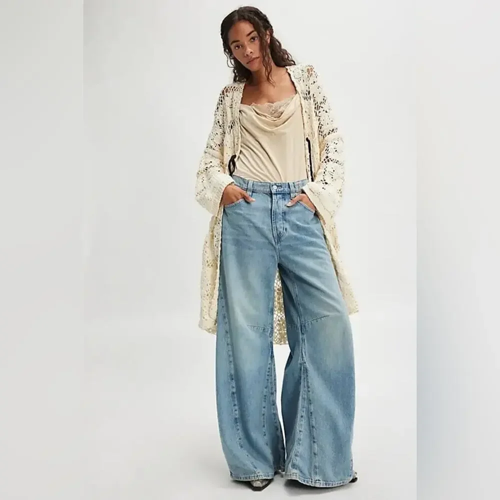 Free People Bali June Crochet Cardigan
